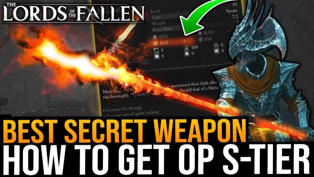 Lords of the Fallen Best Rune Combos for Weapons